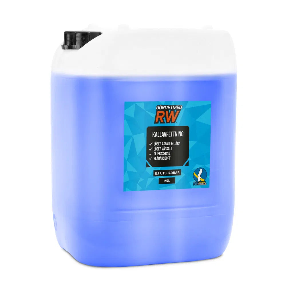 Kallavfettning 25L / Kylmärasvanpoistoaine 25L